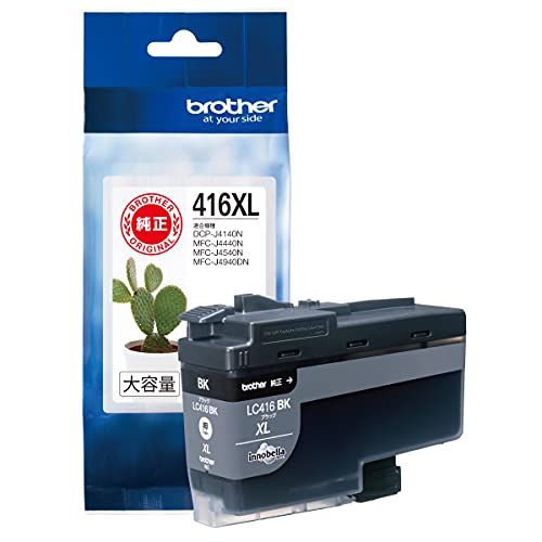 【ブラザー純正】 ブラザー工業(Brother Industries) インクカートリッジブラック LC416XLBK 対応型番：DCP-J4140N、MFC-J4440N、MFC-J4540N、MFC-J4940DN他koe 70bb41e2