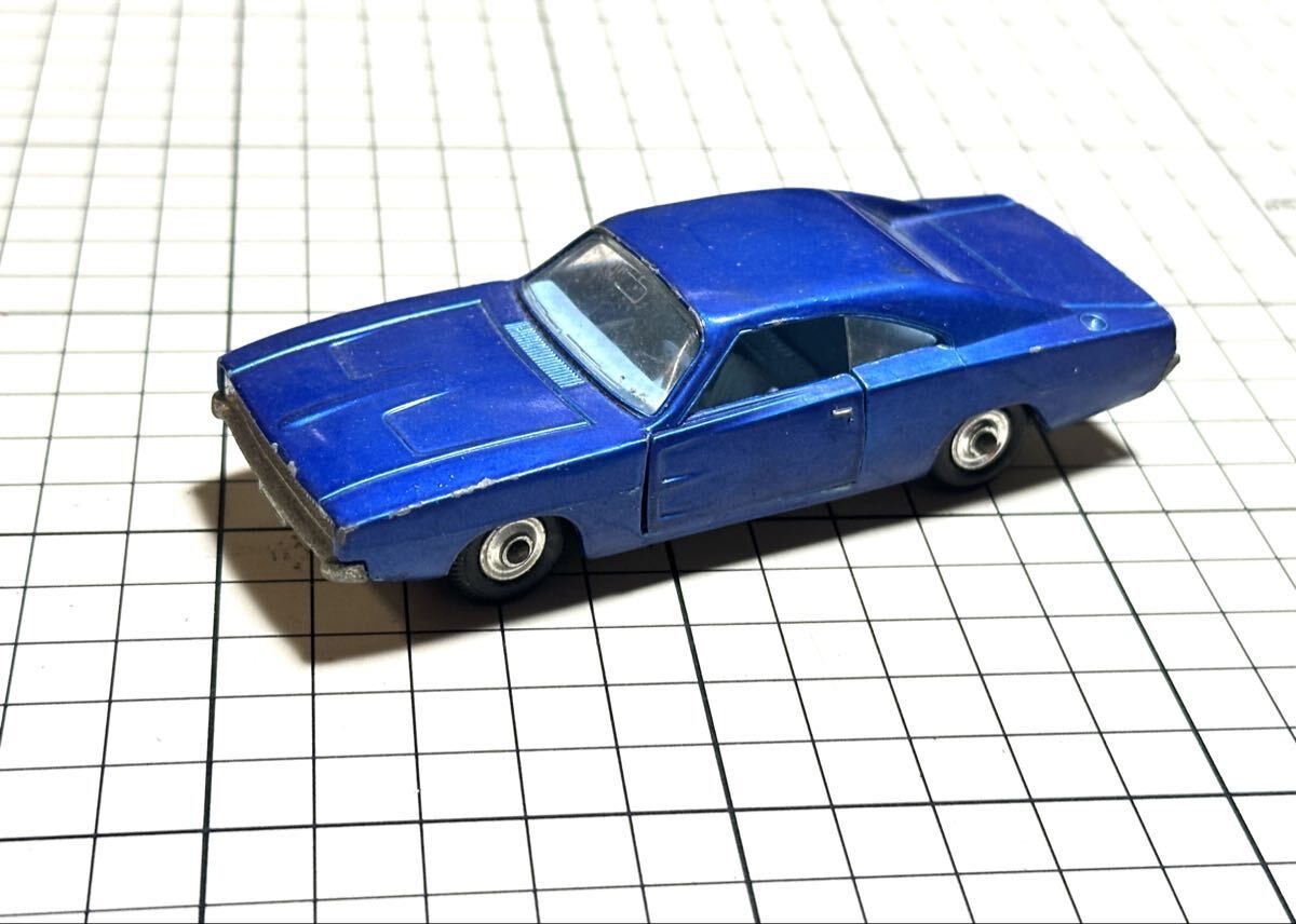 希少 マッチボックス MATCH BOX キングサイズ KING SIZE シリーズ K-22 ダッジ チャージャーDODGE CHARGER ミニカー イングランド製 玩具