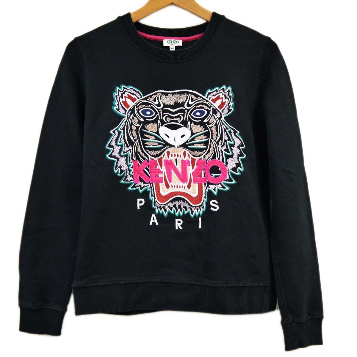 ◇KENZO ケンゾー スウェット タイガー ビッグ刺繍 虎 トレーナー プル 