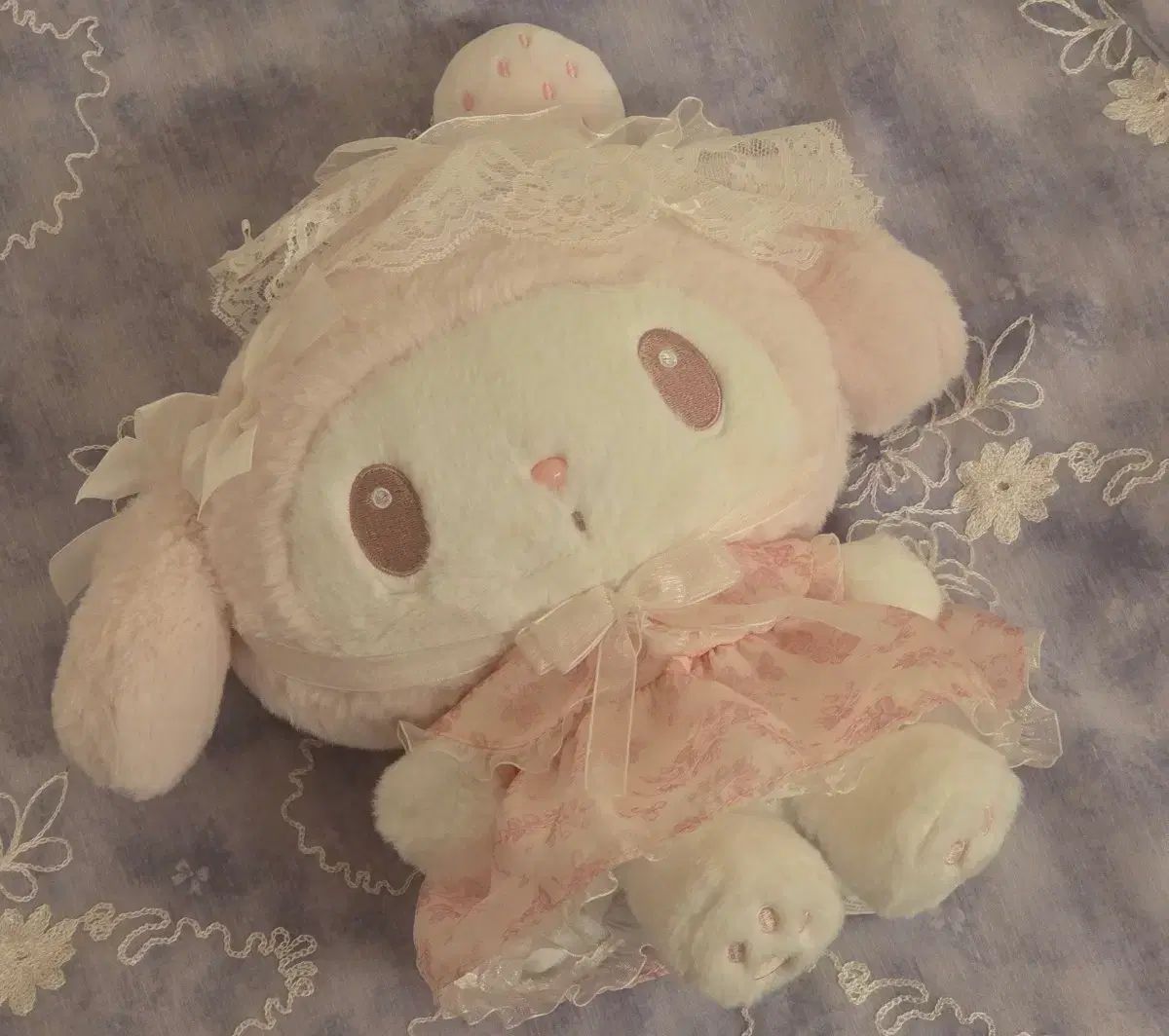 MY MELODY(マイメロディ) 白いちご 一般型 ぬいぐるみ 出品