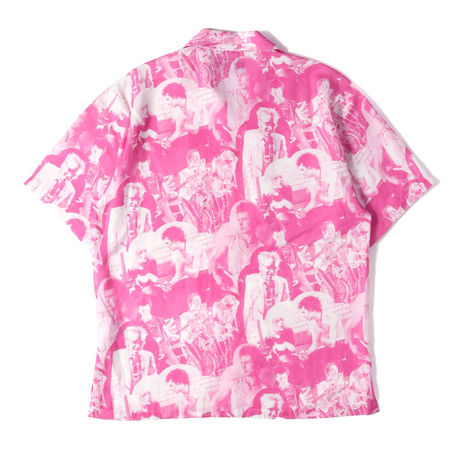 美品】HYSTERIC GLAMOUR ヒステリックグラマー シャツ ピンク サイズ:M