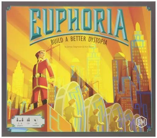 【中古】ボードゲーム ユーフォリア (Euphoria ： Build a Better Dystopia)