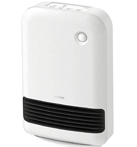 アイリスオーヤマ ヒーター セラミックファンヒーター 人感センサー付き 節電 省エネ 大風量 1200W 2段階温度調整
