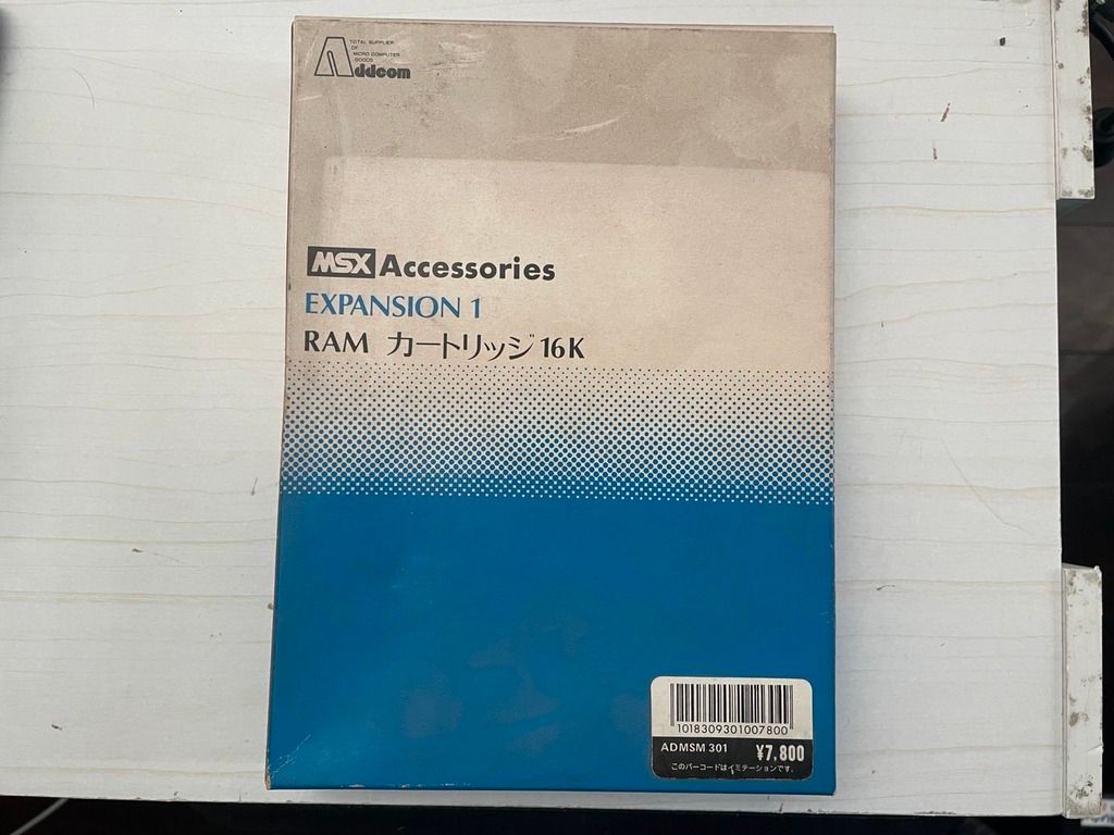 [中古ゲーム] MSX用ソフト EXPANSION 1 RAM カートリッジ 16K