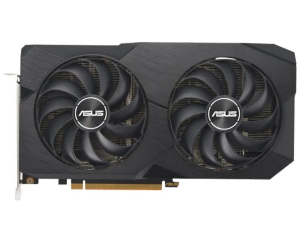 【中古】グラフィックボード グラフィックボード ASUS Dual Radeon RX 7600 OC Edition 8G GDDR6 [DUAL-RX7600-O8G]