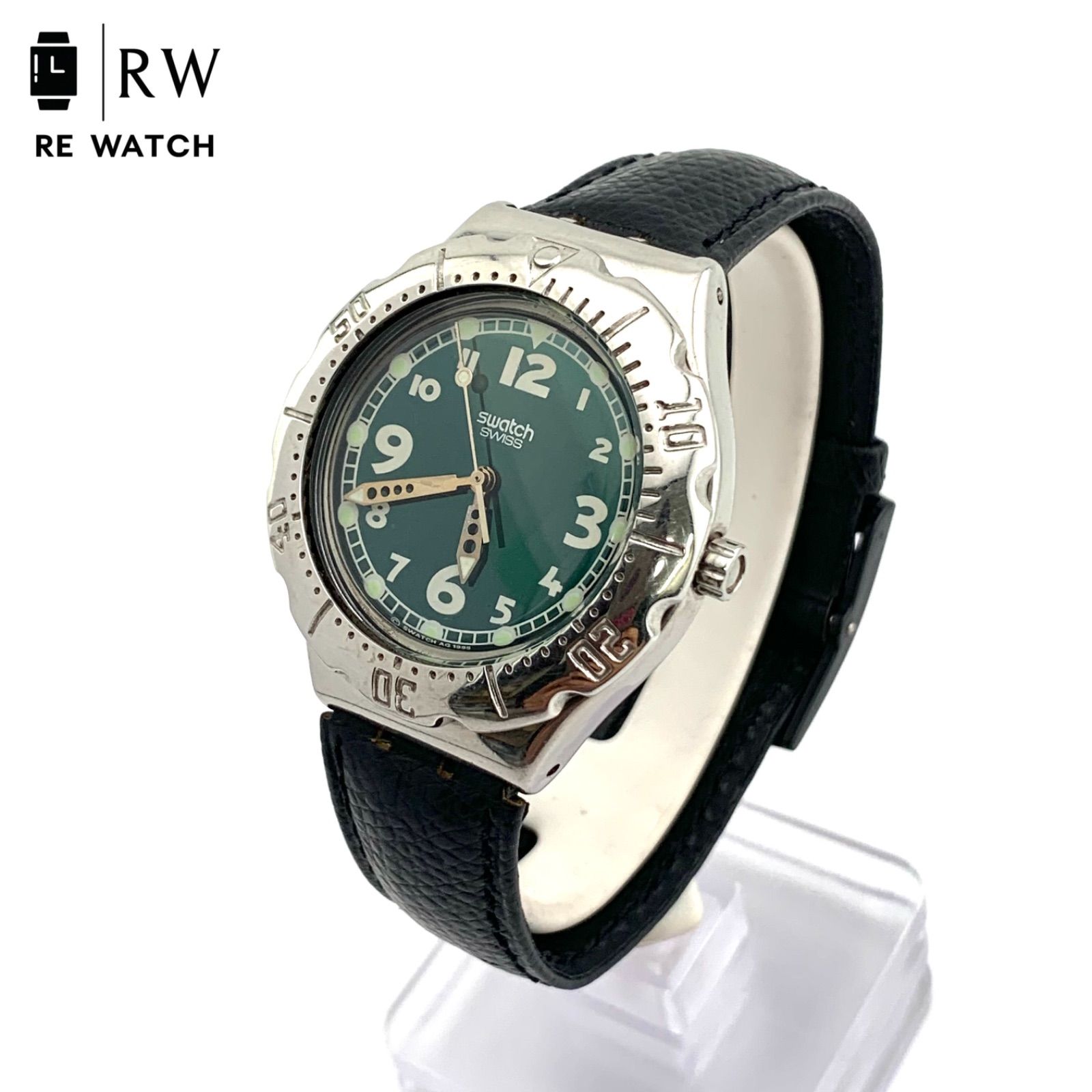 0 AG Swatch Watch, Wrist irony 【中古】Swatch Irony AG 1995 