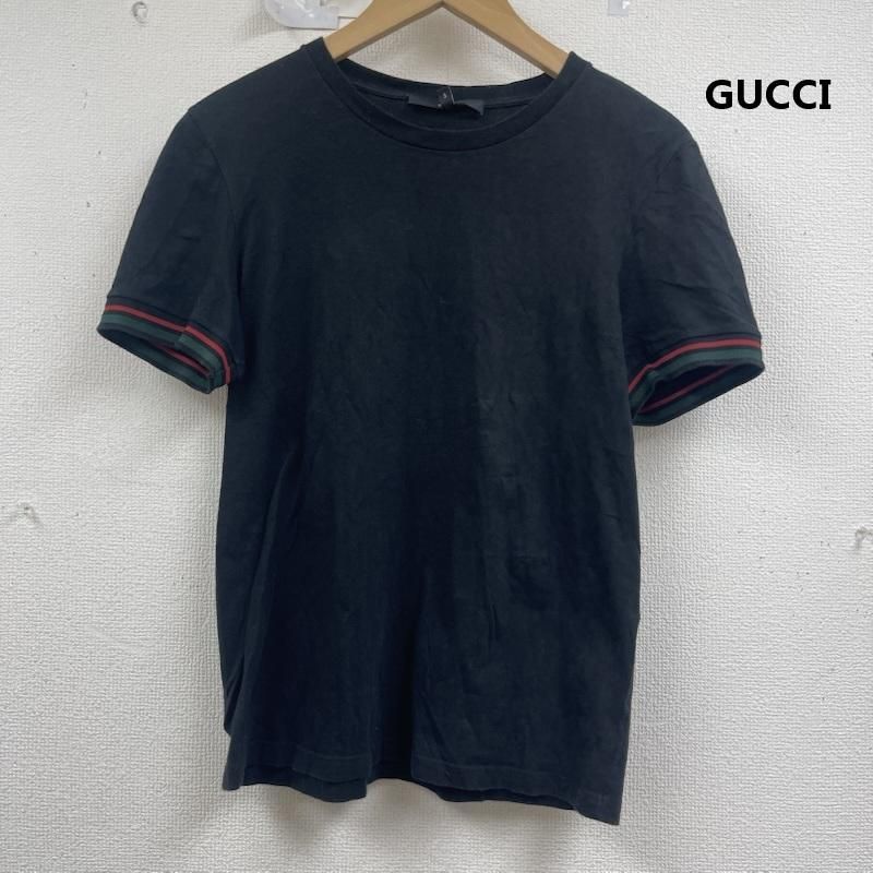 グッチ イタリア製 袖 シェリーライン Tシャツ カットソー 222232