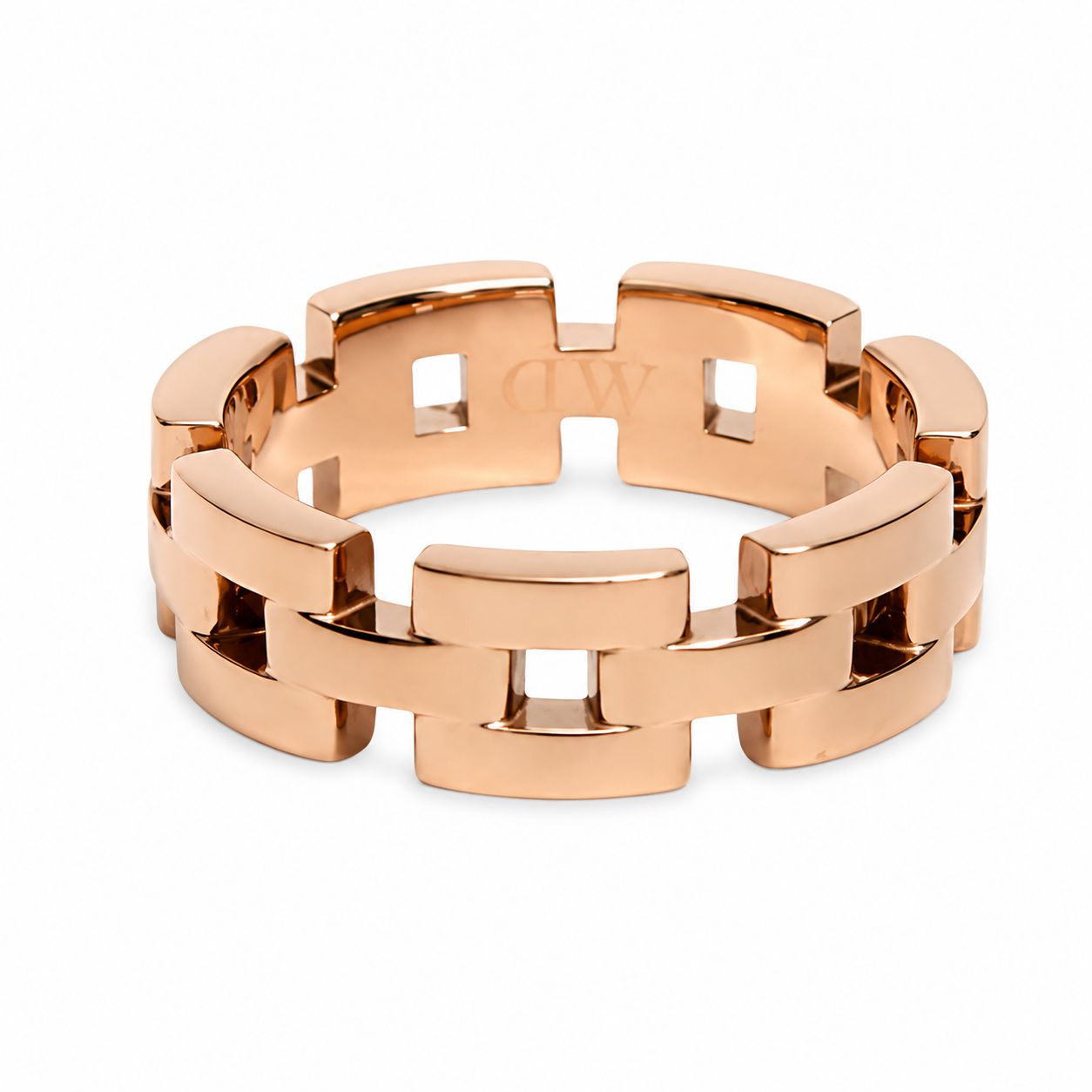 【ギフト対応可】ダニエルウェリントン DANIEL WELLINGTON リング 3-LINK RING ローズゴールド ジュエリー レディース 高級感 上品 アクセサリー 人気 ブランド おしゃれ 誕生日 記念 プレゼント ギフト 送料無料
