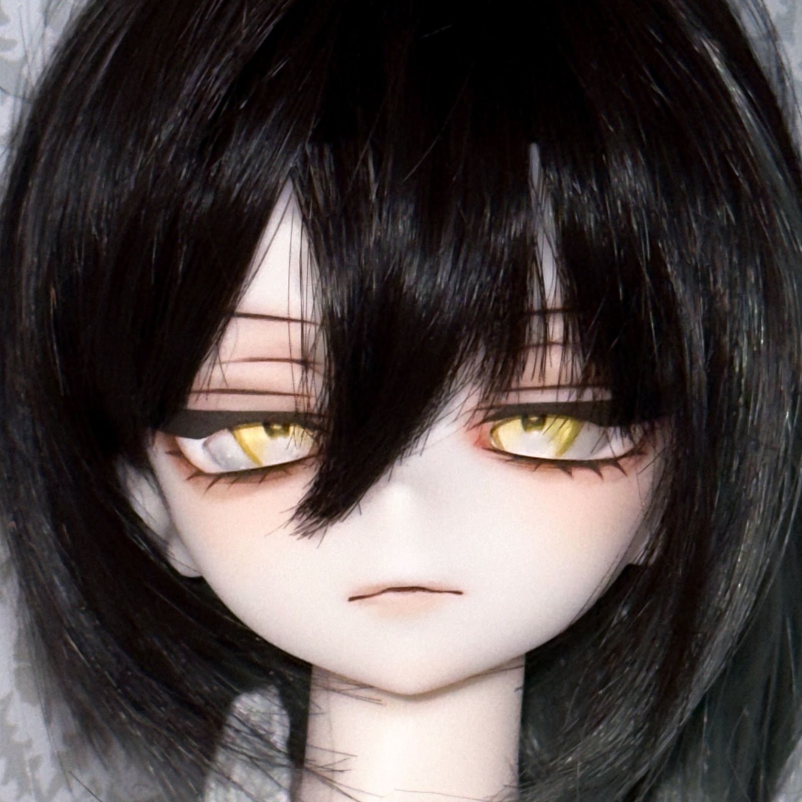 【すずりっこ】 imomodoll Lucifer つめたいまなざしさん カスタムヘッド