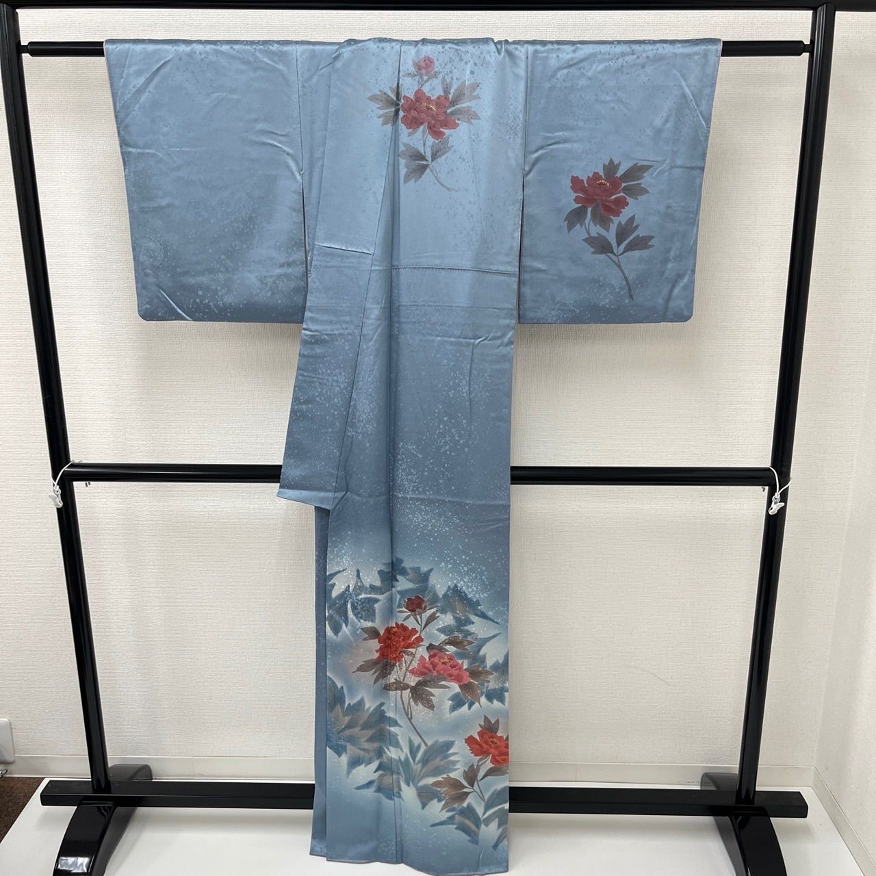 付下げ 紋無し 上品な花柄の染め 訪問着 正絹 着物 MK-568 - メルカリ