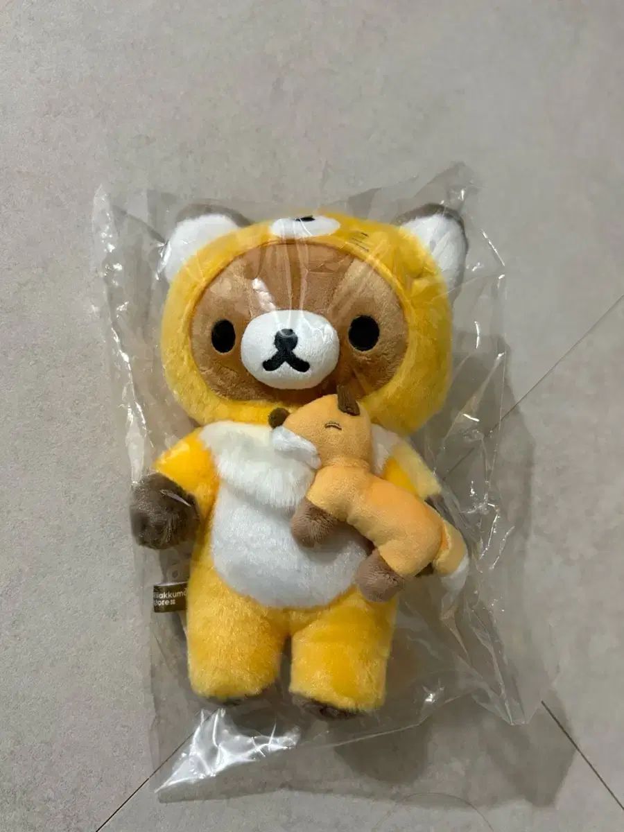 リラックマ 札幌 限定 キツネ ぬいぐるみ ぬいぐる