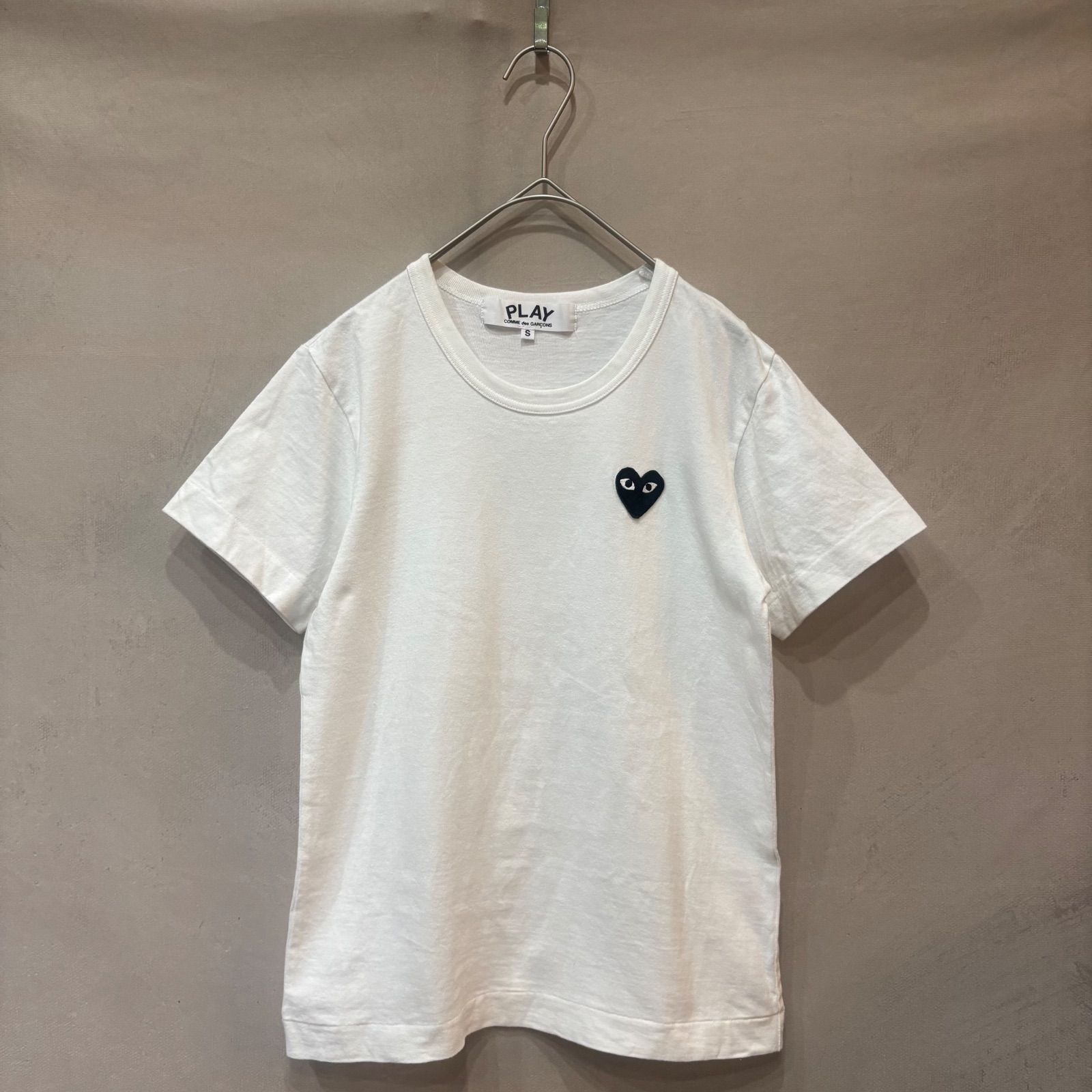 PLAY COMME des GARÇONS プレイコムデギャルソン 半袖 Uネック Tシャツ 