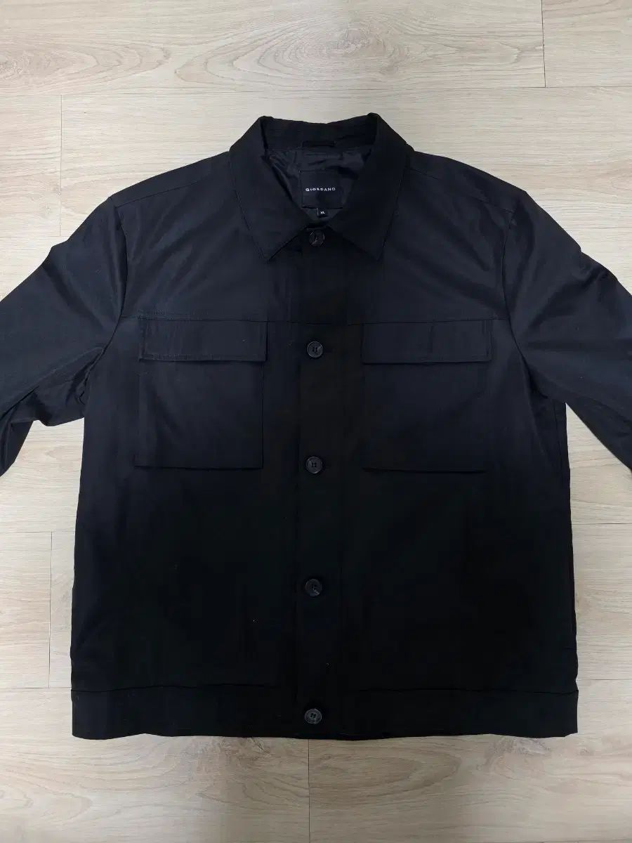 GIORDANO ジョルダーノ ブラック ジャケット XL 105