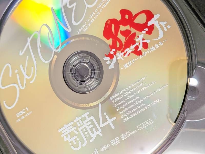 正規品】SixTONES 素顔4 DVD - メルカリ