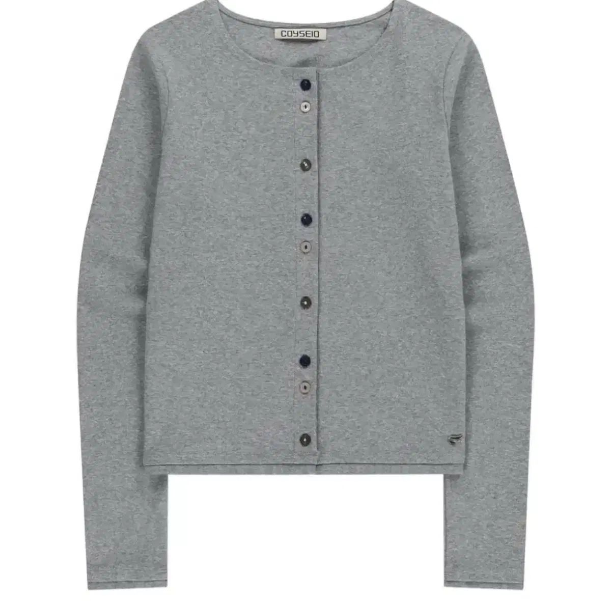 ISSEY MIYAKE イッセイミヤケ ローエッジ カーディガン メランジュグレー