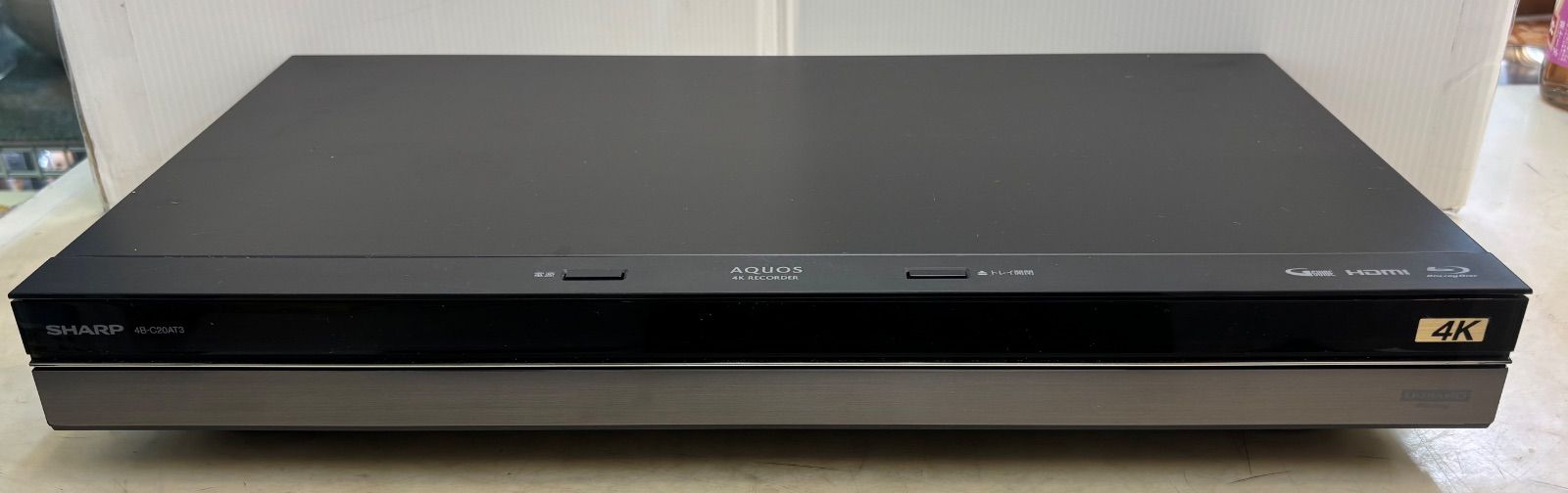 ◇SHARP 4Kレコーダー ブルーレイ 2TB 3チューナー 4B-C20AT3 - メルカリ