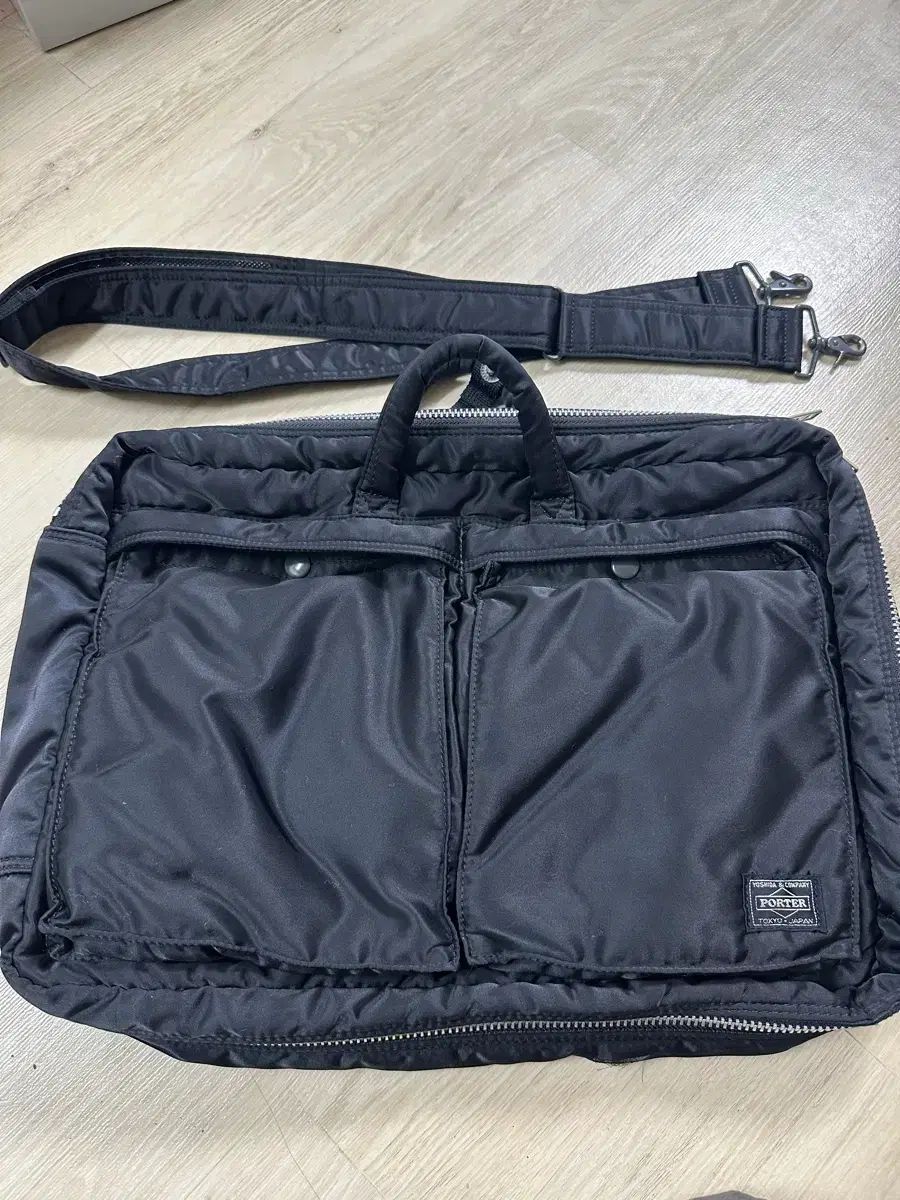 PORTER 吉田ポーター タンカー 3way ブリーフケース ショルダーバッグ ブラック