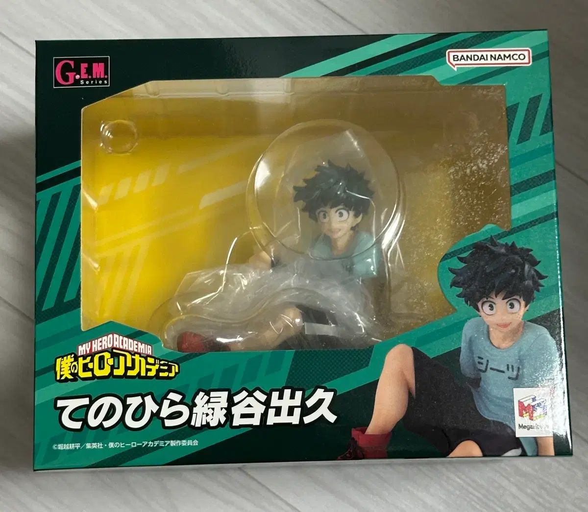 僕のヒーローアカデミア 緑谷出久 gem テノヒラ フィギュア