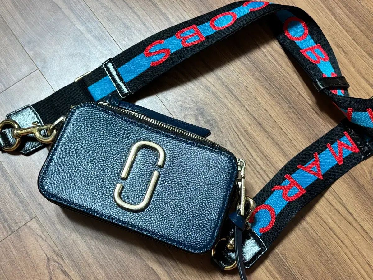 MARCJACOBS カメラバッグ ネイビー