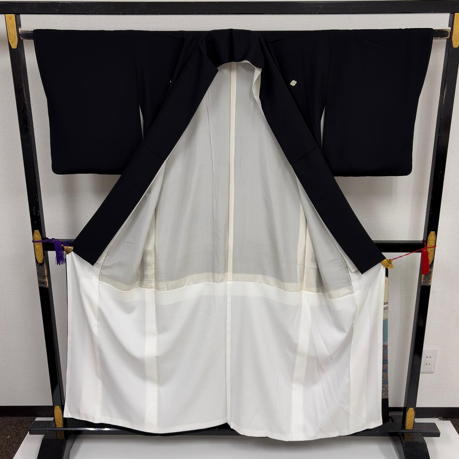 黒留袖 作家物 友禅 上品な染め 五つ紋 正絹 着物 MK-9255 - メルカリ