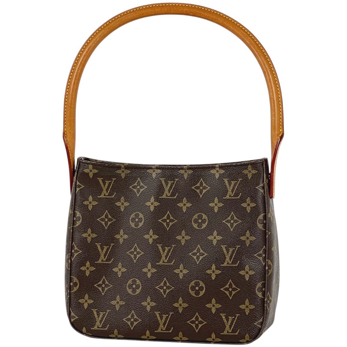 ルイ・ヴィトン Louis Vuitton ルーピングMM ワンショルダー ショルダーバッグ モノグラム ブラウン M51146 レディース 【中古】