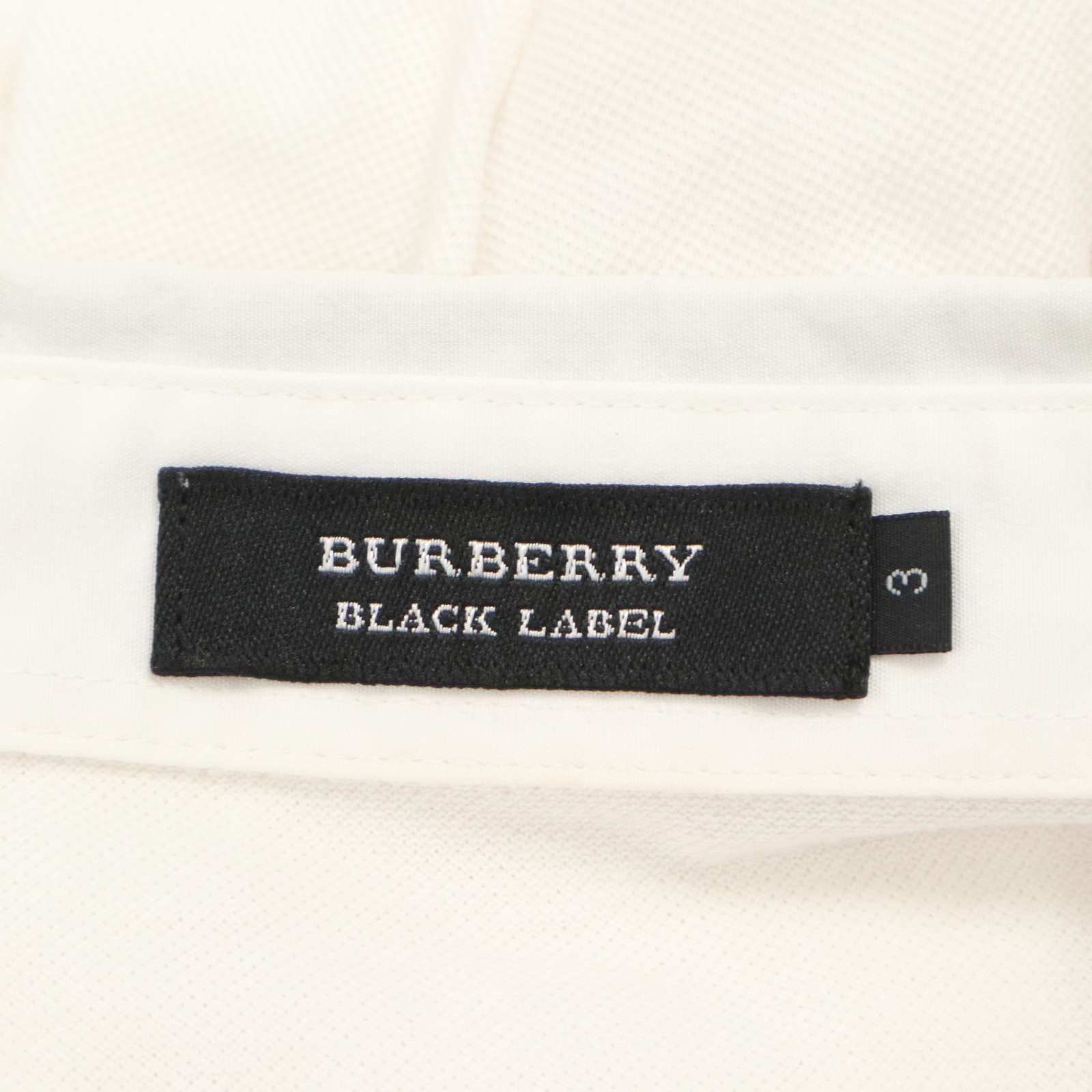 BURBERRY BLACK LABEL バーバリー ブラックレーベル 半袖 ホース刺繍