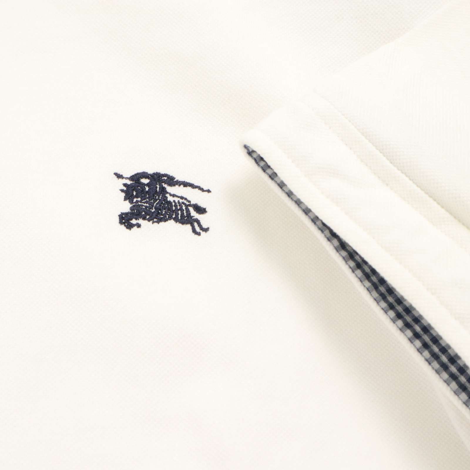 BURBERRY BLACK LABEL バーバリー ブラックレーベル 半袖 ホース刺繍