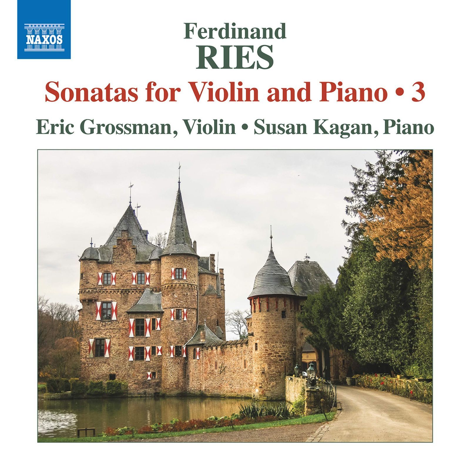 【CD】Ries: Sonatas for Violin and Piano 3