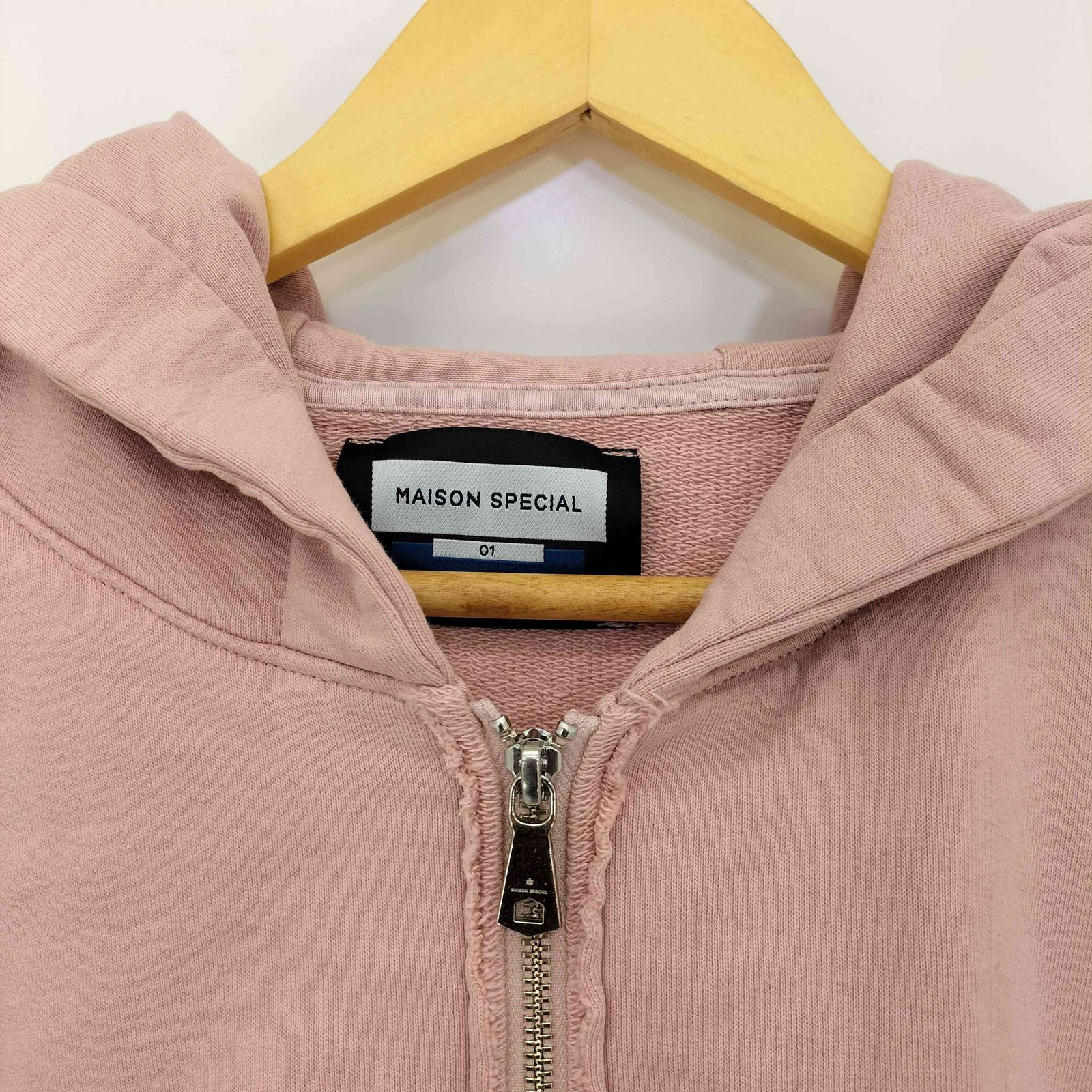 メゾンスペシャル MAISON SPECIAL 25aw Gathered Hood Prime-over Zip 