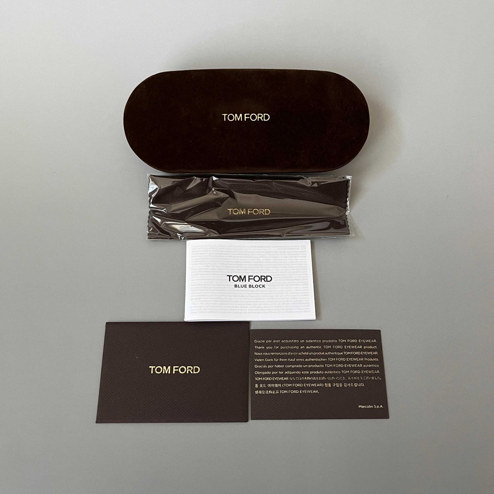 トムフォード メガネ TOM FORD アジアンフィット マットブラウン 茶色