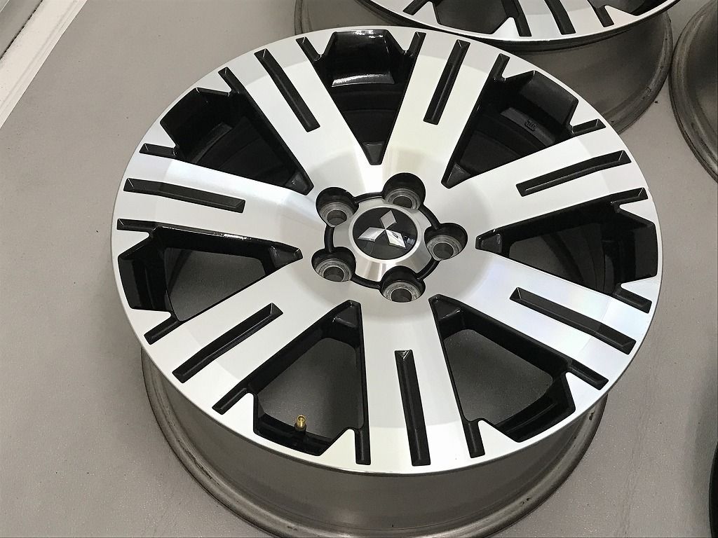 ◎小傷良品 三菱 デリカD:5 後期 純正 ENKEI製 18inc 7J +38 114.3/5H