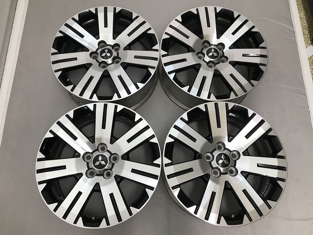 ◎小傷良品 三菱 デリカD:5 後期 純正 ENKEI製 18inc 7J +38 114.3/5H