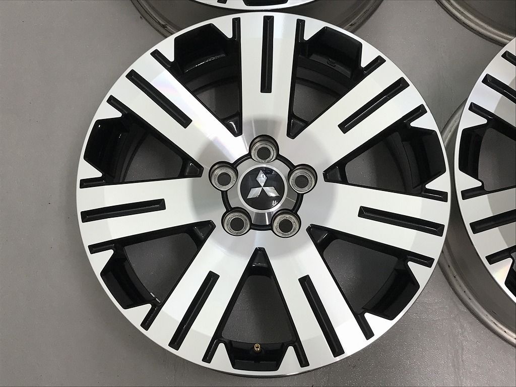 ◎小傷良品 三菱 デリカD:5 後期 純正 ENKEI製 18inc 7J +38 114.3/5H