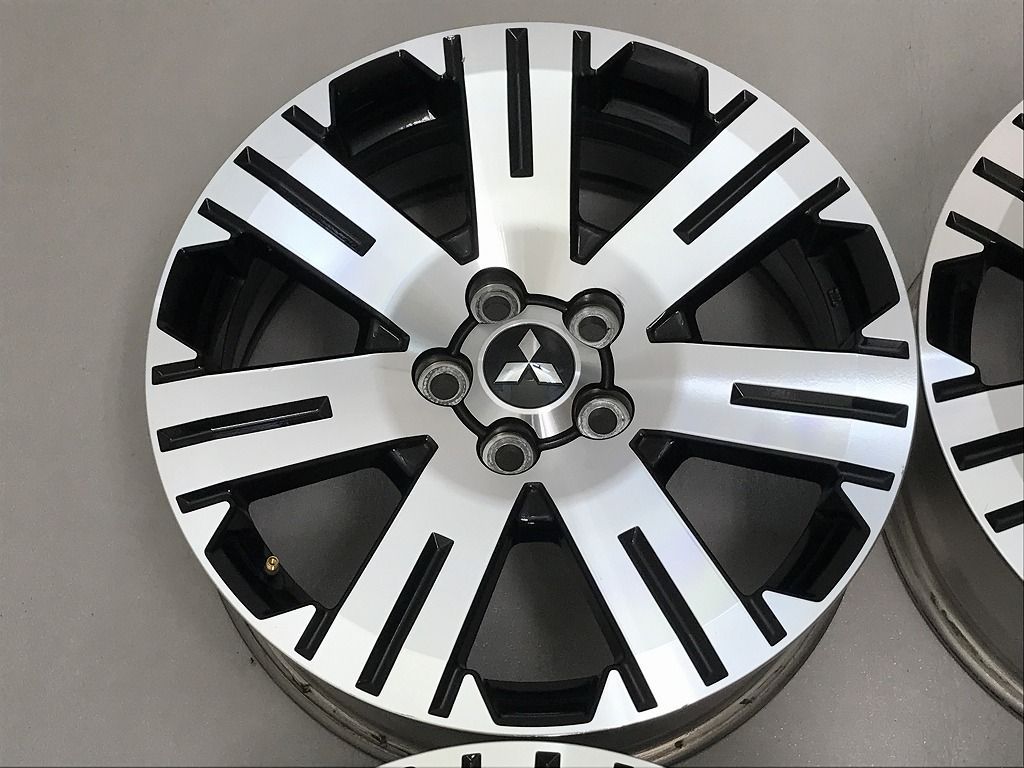 ◎小傷良品 三菱 デリカD:5 後期 純正 ENKEI製 18inc 7J +38 114.3/5H