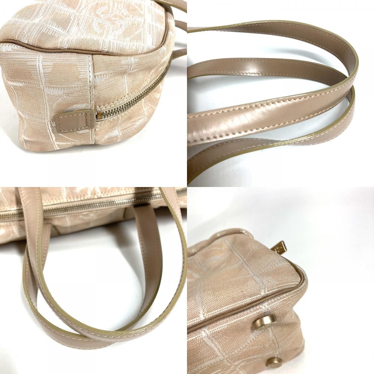CHANEL シャネル ボストンバッグ ニュートラベルライン A15828 レザー 