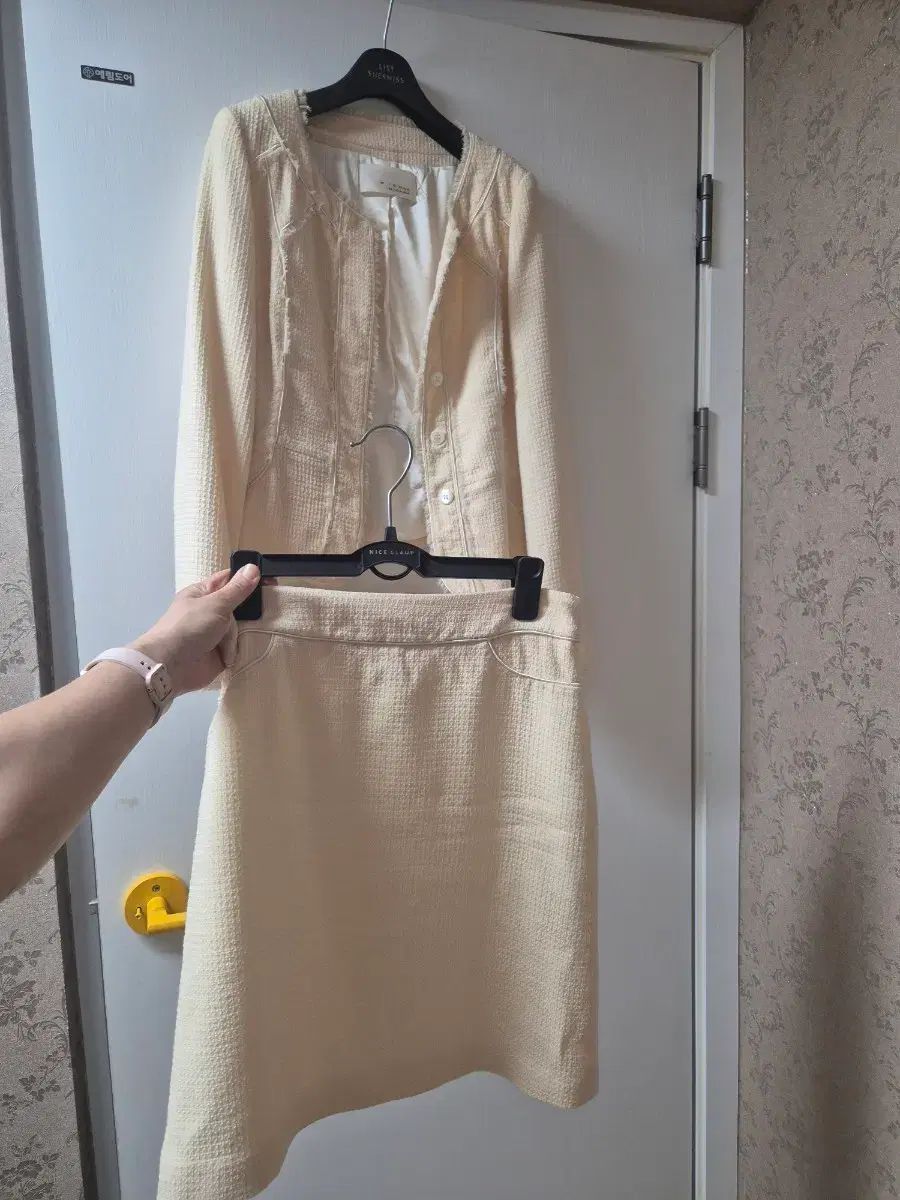 itMICHAA イッミシャ トゥウィー ジャケット スカート セット