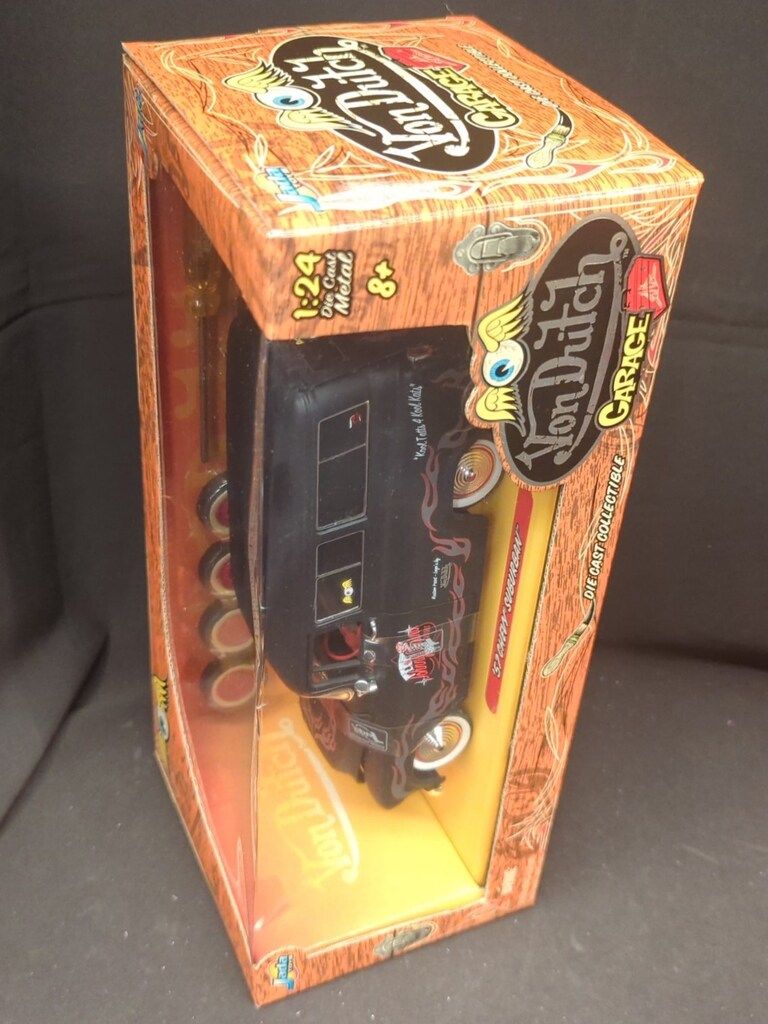 Jada Toys 1/24 Von Dutch GARAGE '57 Chevy SUBURBAN Black 53016