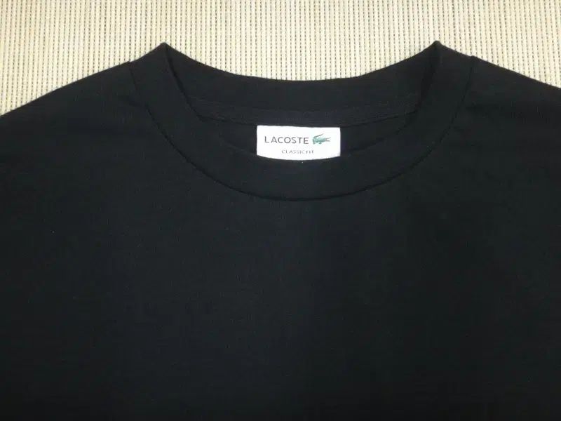 (2XL) ラコステ アウトライン ロングスリーブ Tシャツ