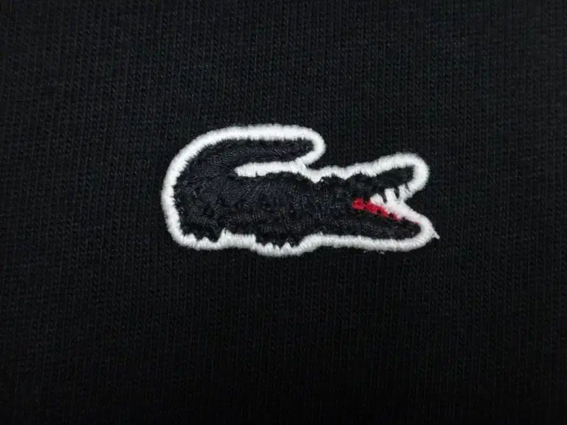 (2XL) ラコステ アウトライン ロングスリーブ Tシャツ