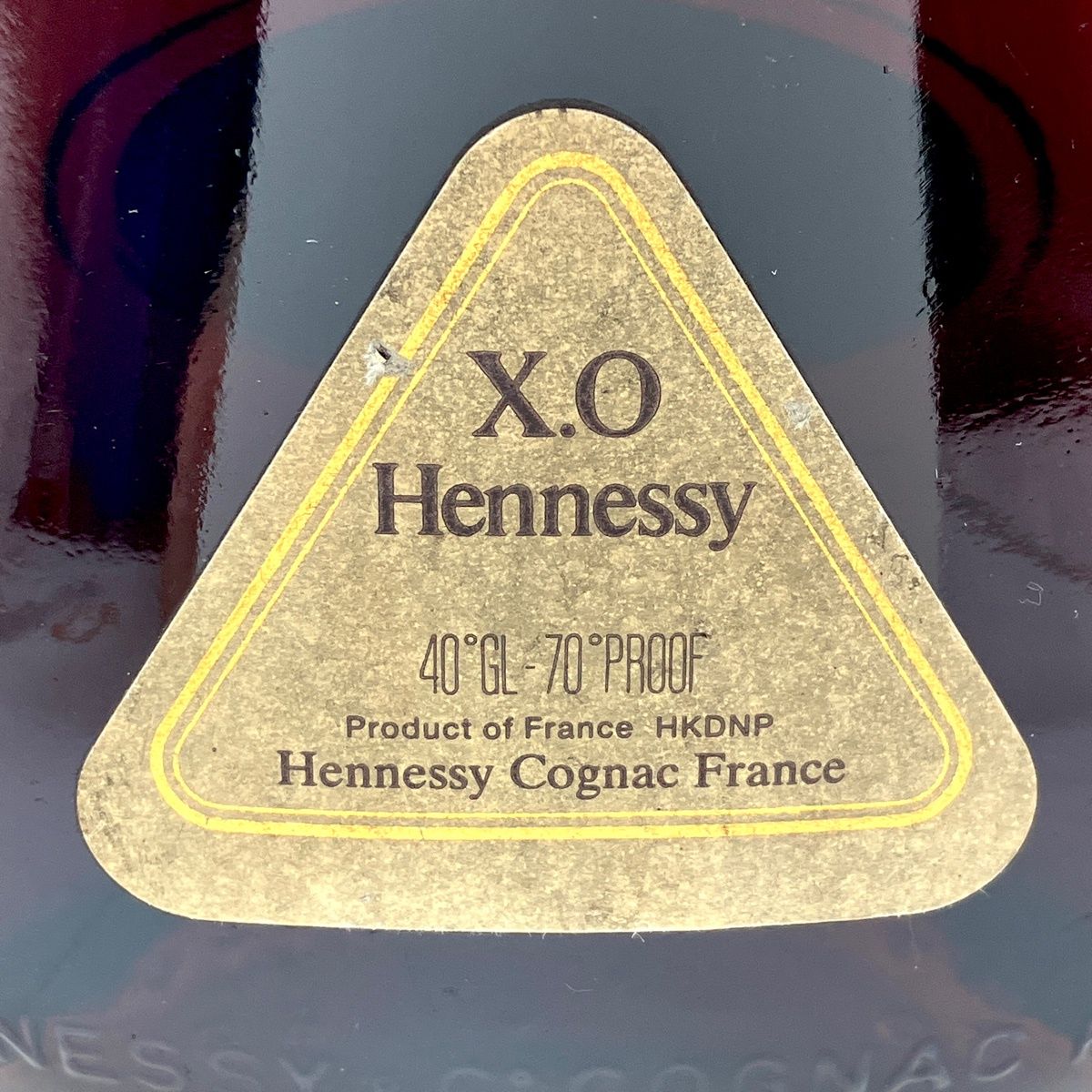 ヘネシーXO 金キャップ グリーンボトル 1000ml 古酒 - メルカリ