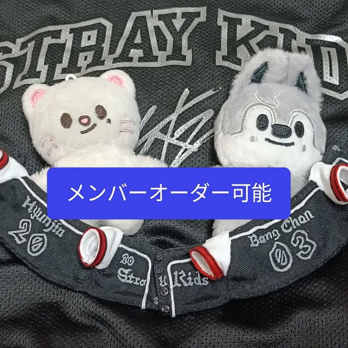 straykids skzoo 10cm ぬいぐるみ服 エコパ ユニフォーム【オーダー可