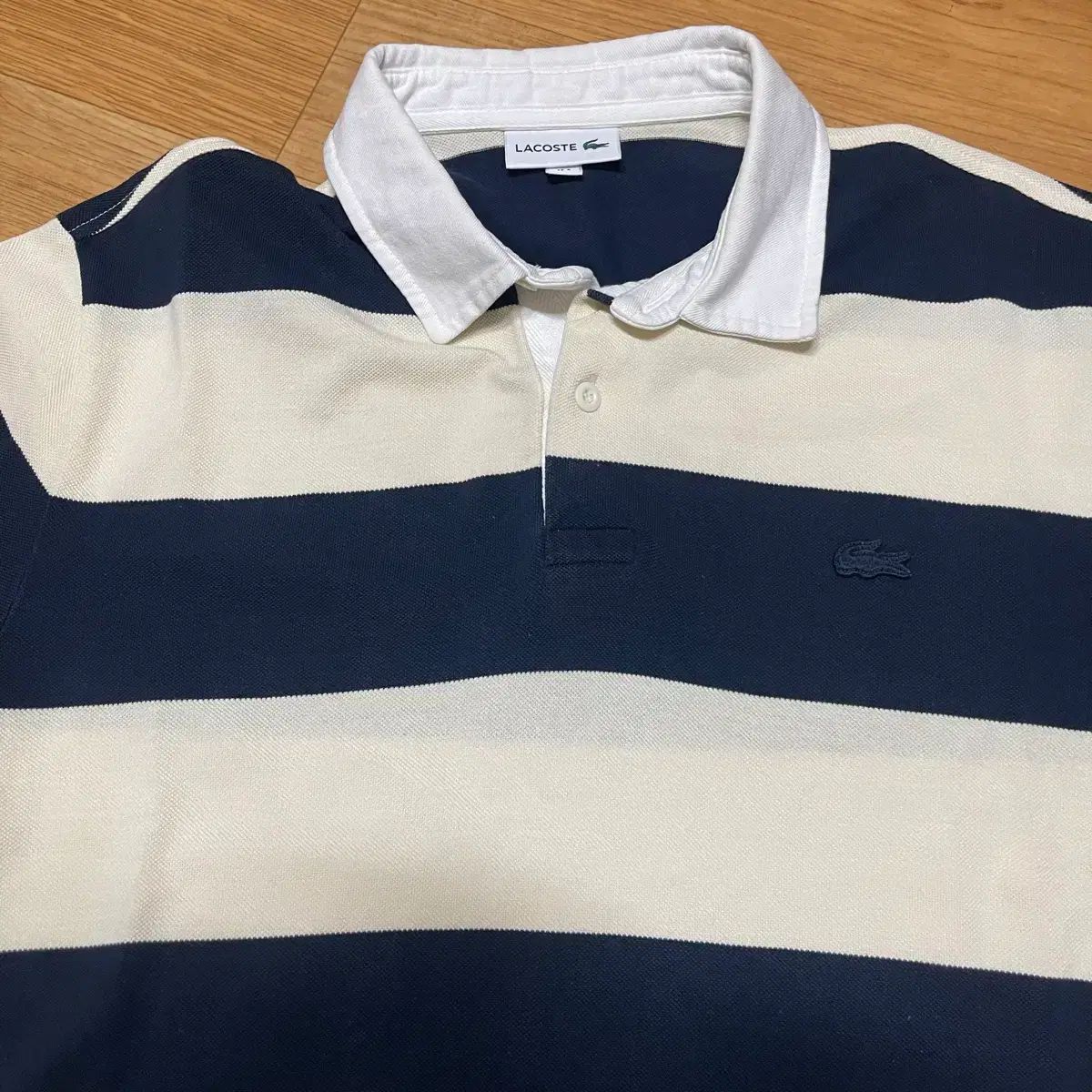 ラコステ ラグビー ストライプ カラーTシャツ 105サイズ (5サイズ) ラコステ ラグビー ストライプ カラーTシャツ 105サイズ (5サイズ)