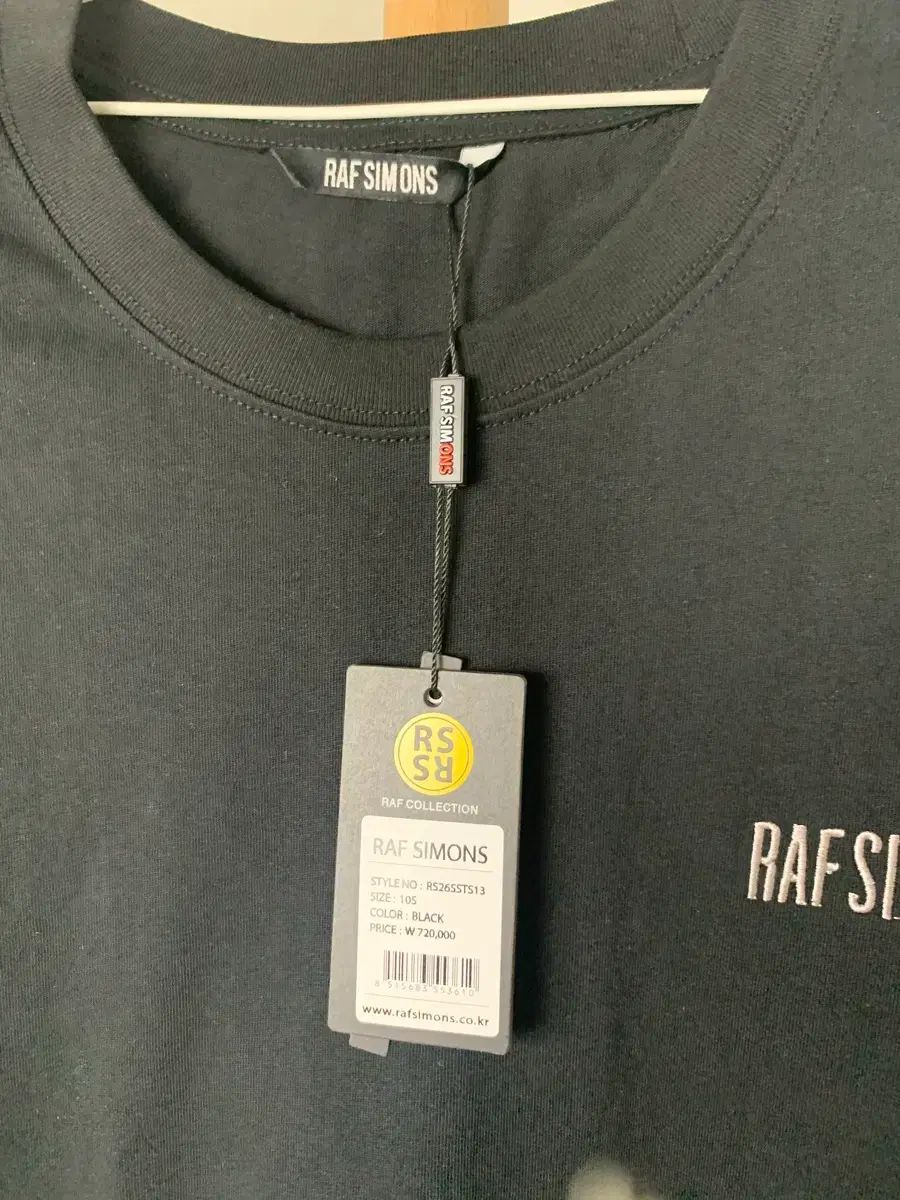 RAF SIMONS ラフ シモンズ 半袖 Tシャツ ブラック 105