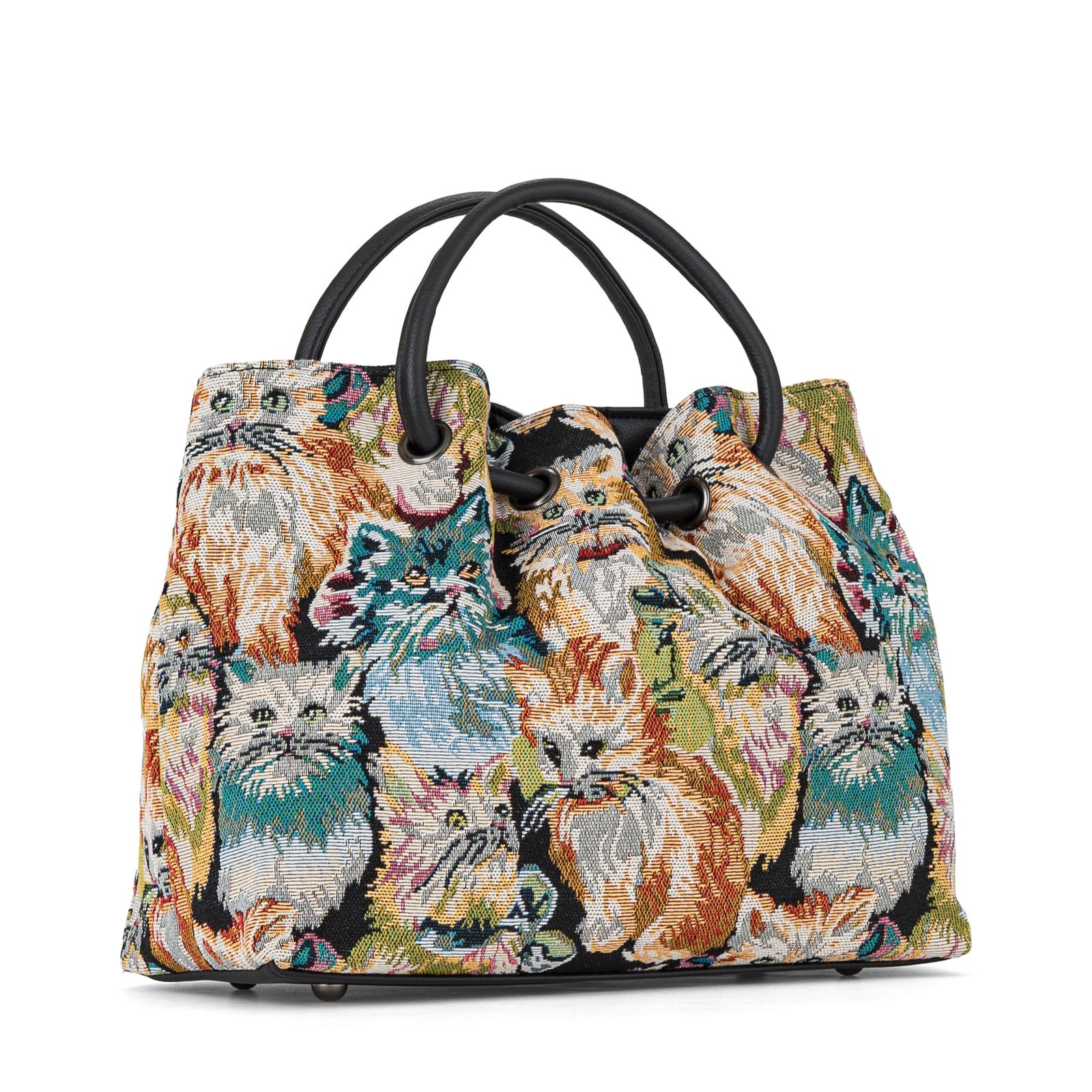 新品 オリジナルバッグ ゴブラン織 猫