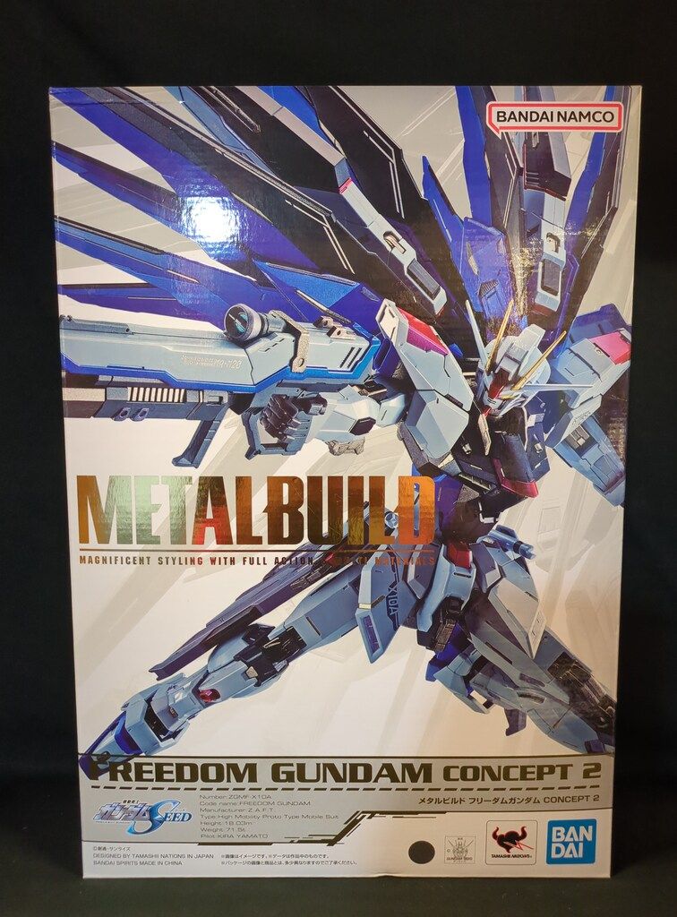 BANDAI SPIRITS METAL BUILD 機動戦士ガンダムSEED フリーダムガンダム CONCEPT 2