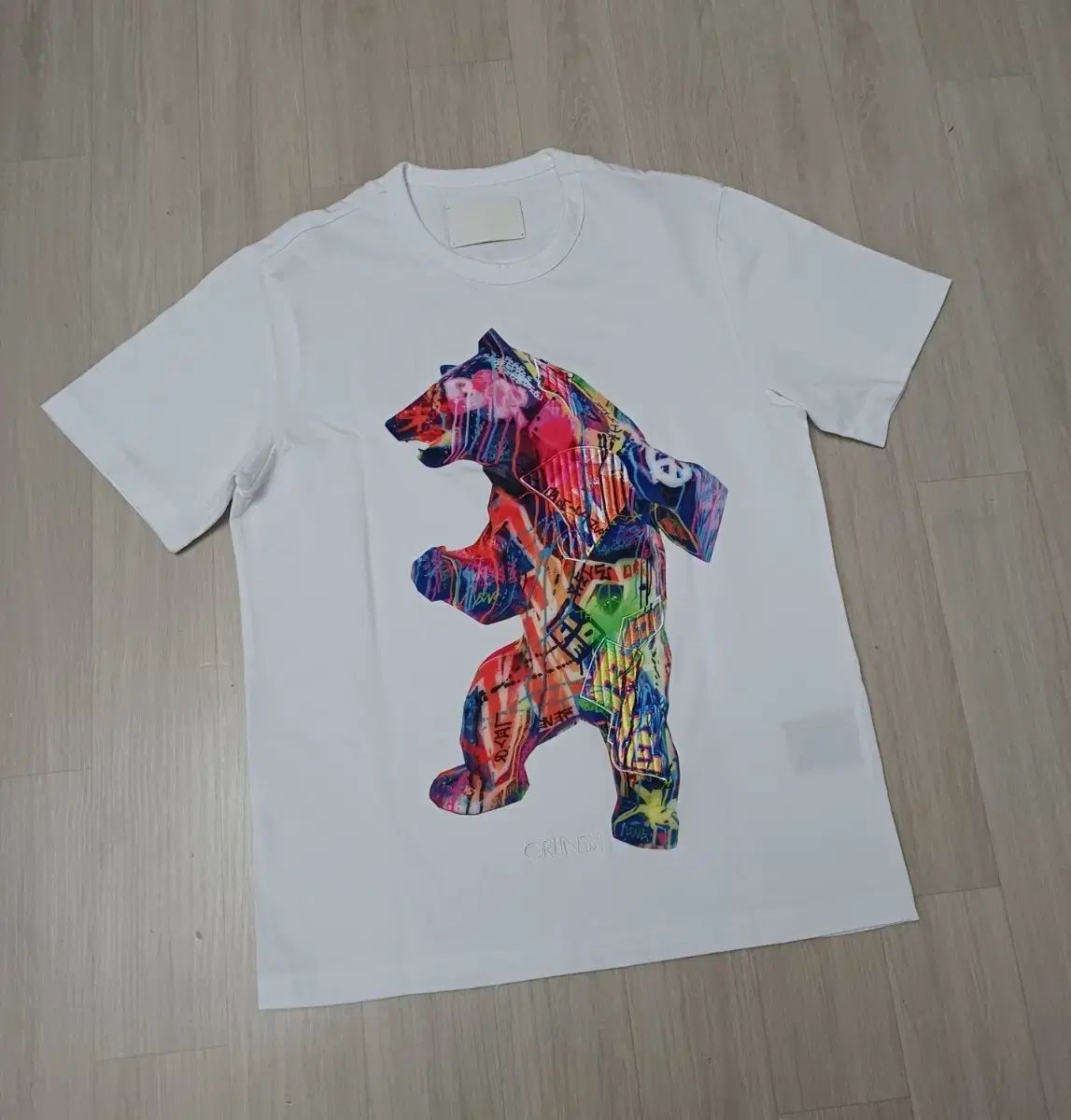 正規品 ジュンジェイ リーチャード オルリンスキー コラボ クマドール 半袖Tシャツ (実寸M) 総丈66