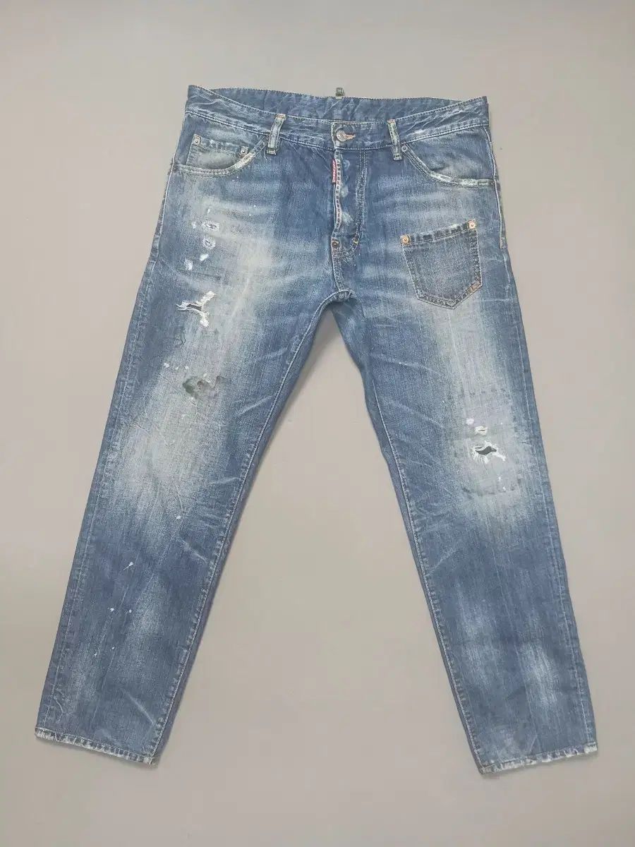32 正規品 DSQUARED2 ディースクエアード2 フロントポケット ディス クールガイジーン デニム