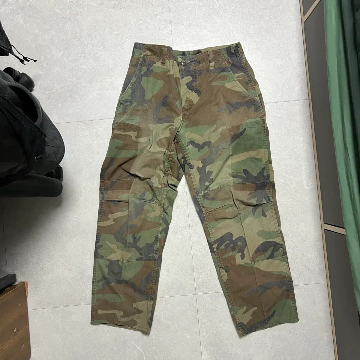 米軍 OG オリジナル ウッドランド カモフラージュ 軍服 ズボン