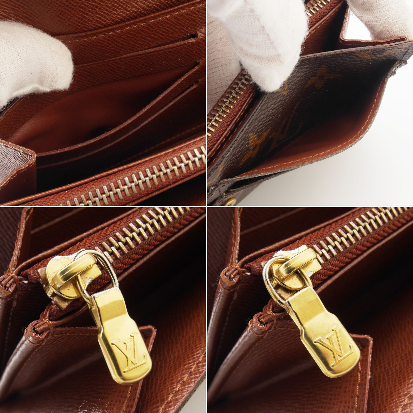 極美品 美品】 ルイヴィトン モノグラム ポルトフォイユ サラ 長財布