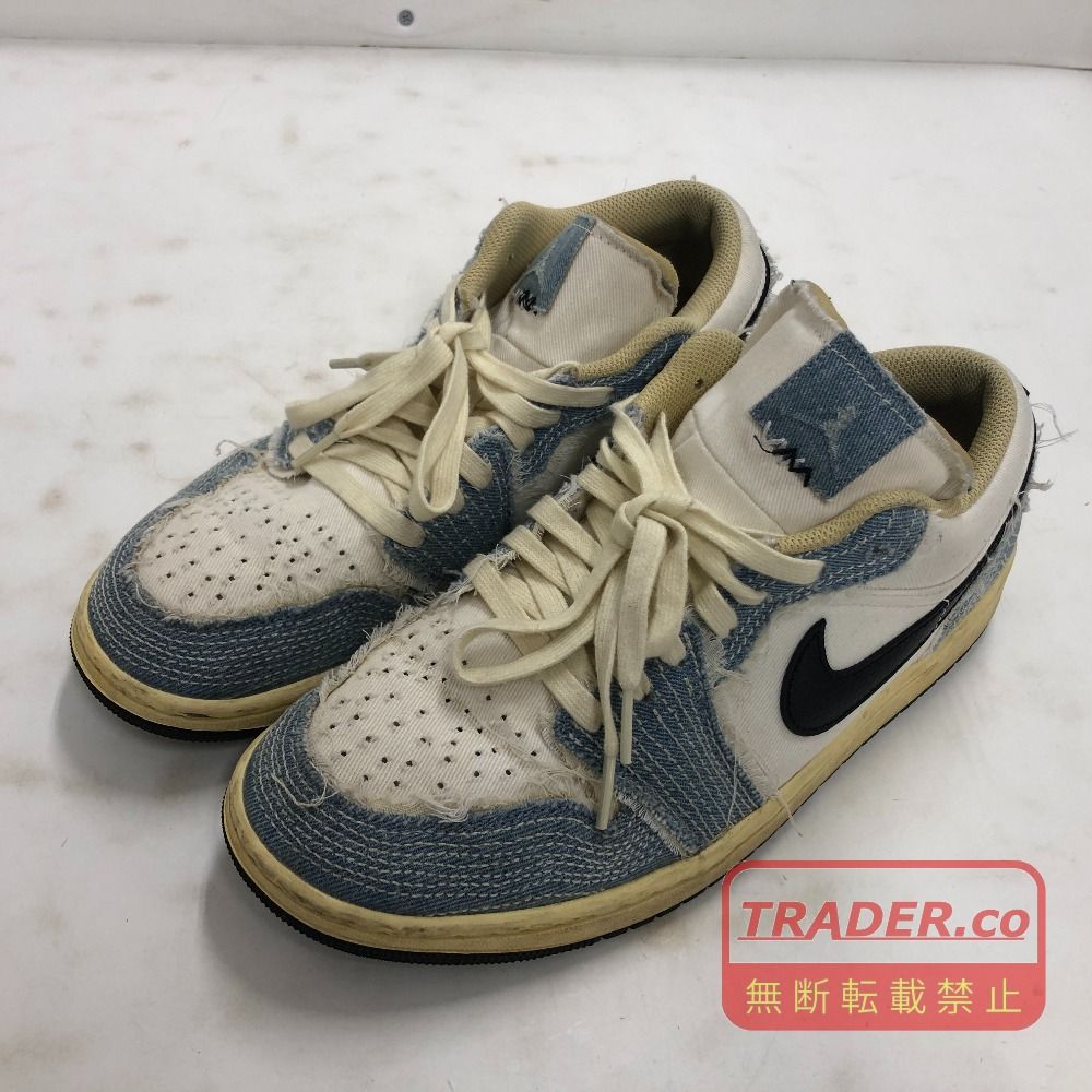 02w25243 ナイキ NIKE AIR JORDAN 1 LOW SE ホワイト 28.0cm ベトナム製 メンズ 箱なし スニーカー FN7670-493 【中古品】